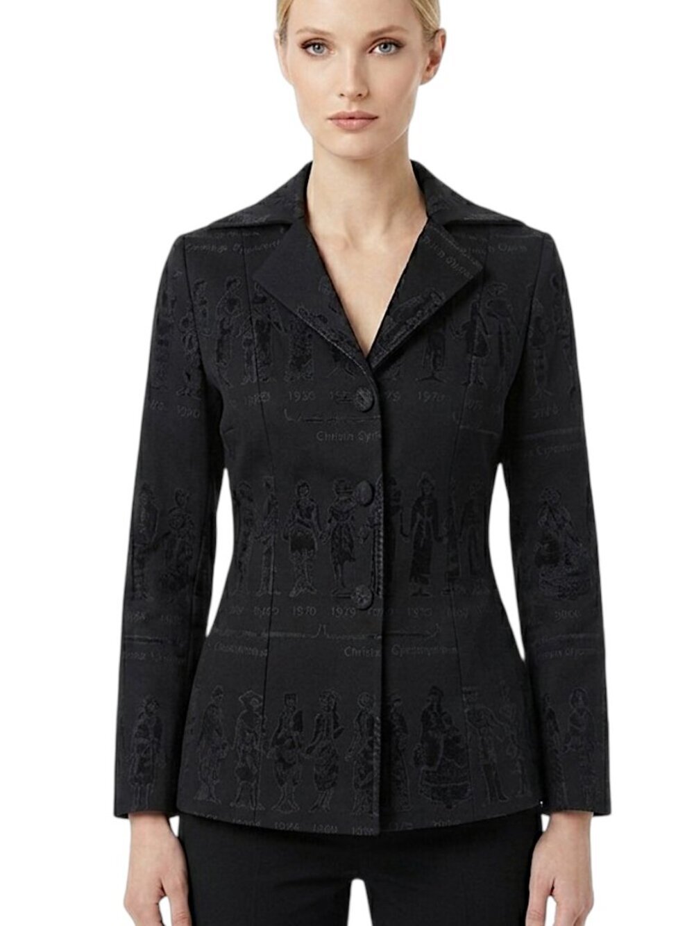 Moschino Cheap and Chic Vintage Black Fashion History Over the Years Jacket 6